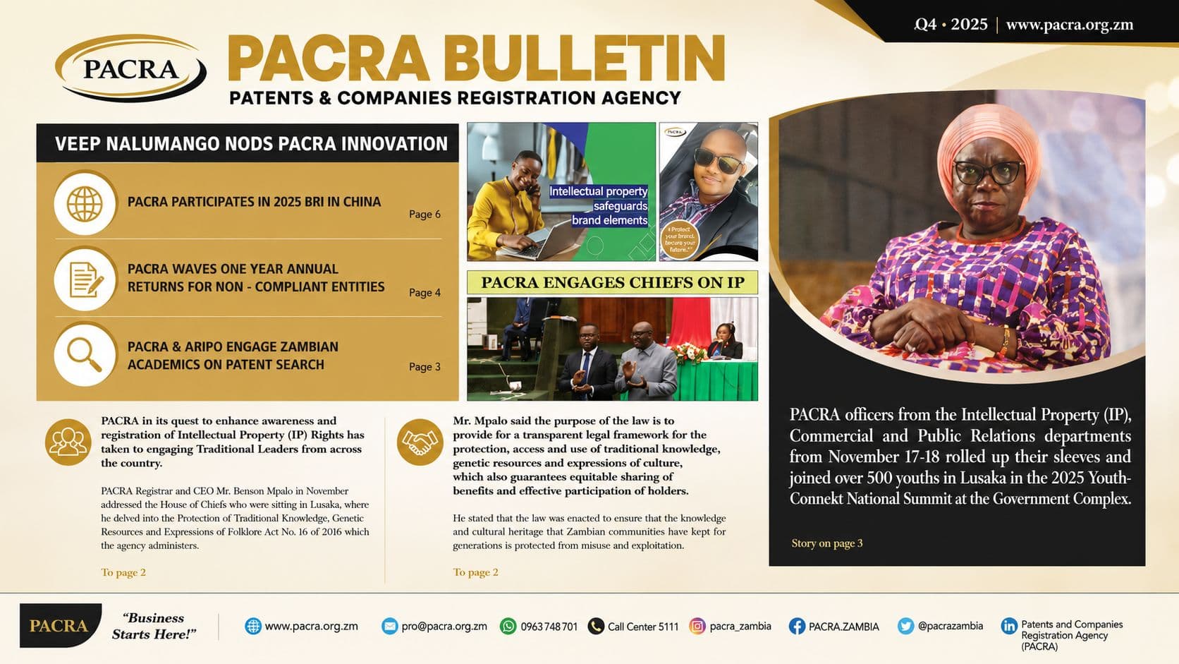 PACRA BULLETIN 2025 Q4 EDITION